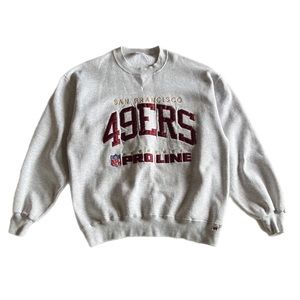 Vintage Russell NFL 49ers Crewneck Sweatshirt